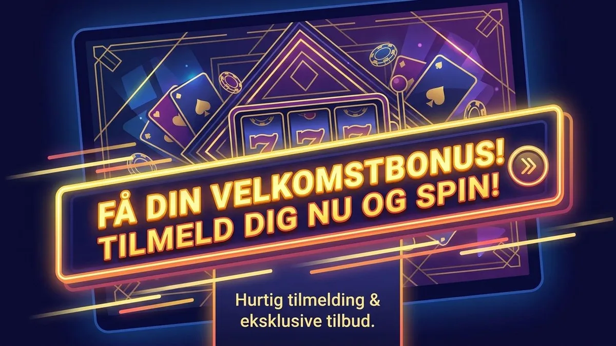 Tilmelding med bonus